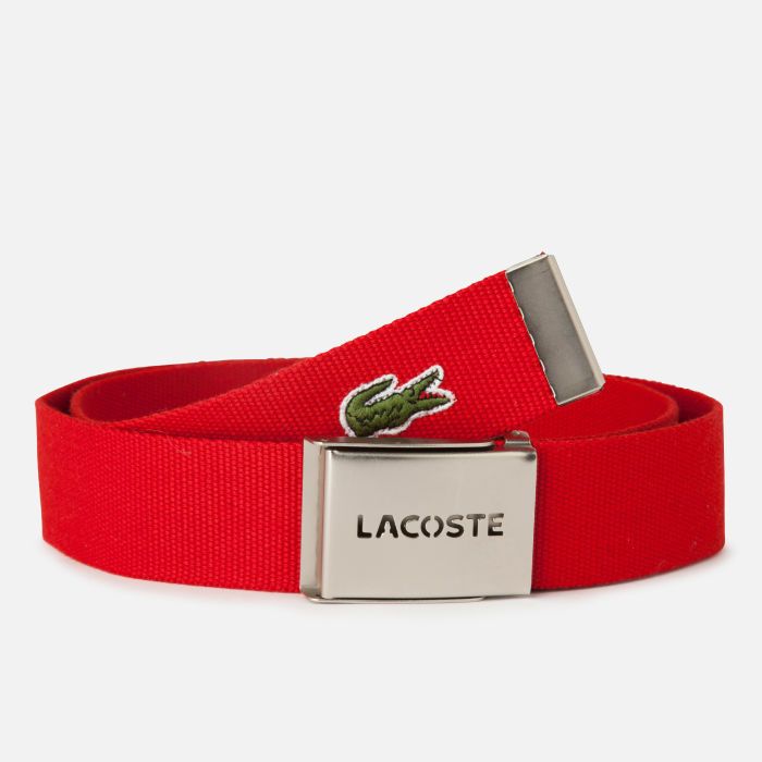 Lacoste L12.12 Concept woven belt with gift box Men
