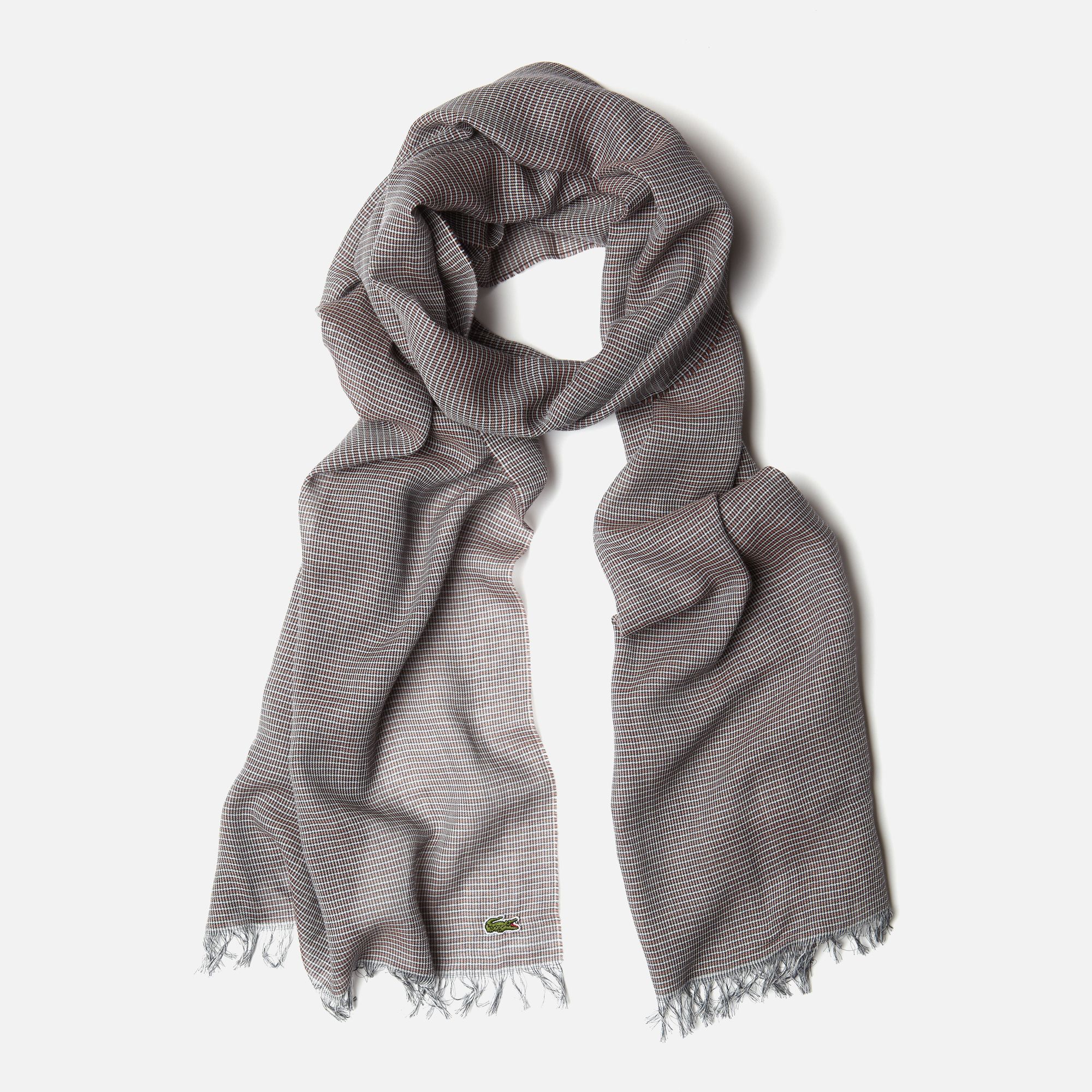 Lacoste Check scarf Men