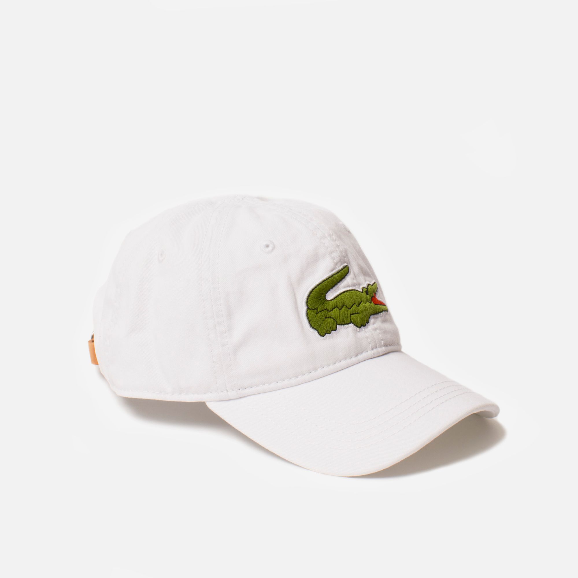 Lacoste Cap with green maxi crocodile Men