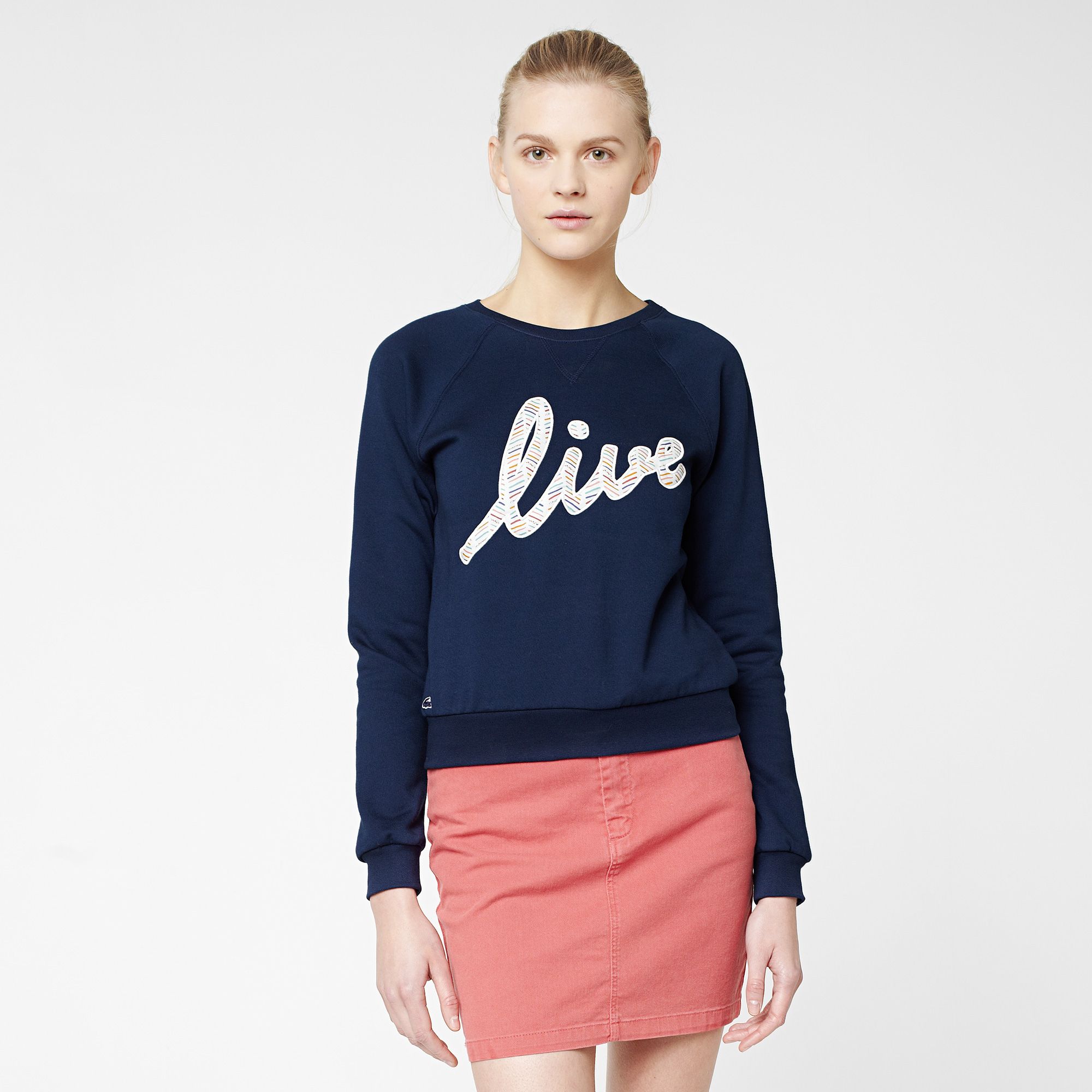  Lacoste Live printed sweatshirt Women