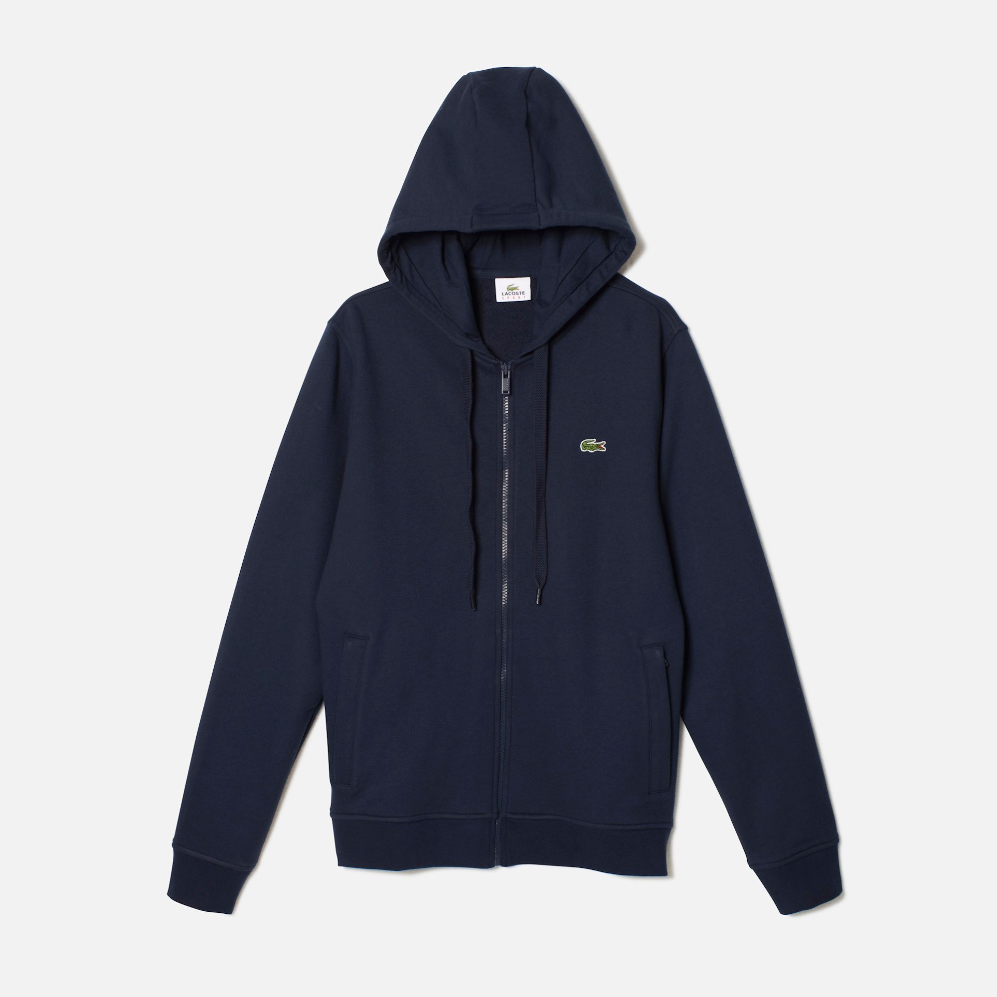 Lacoste Sport plain zipped sweatshirt Men