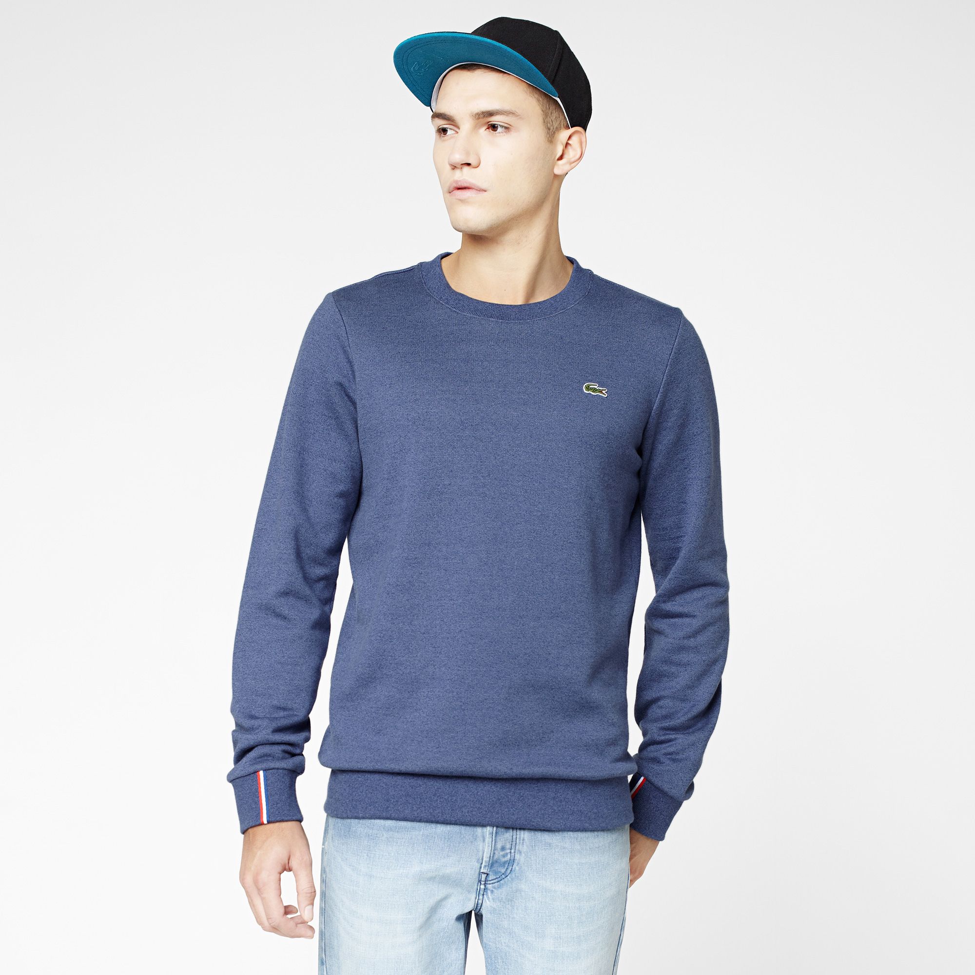  Lacoste Live Ultra slim fit plain sweatshirt Men