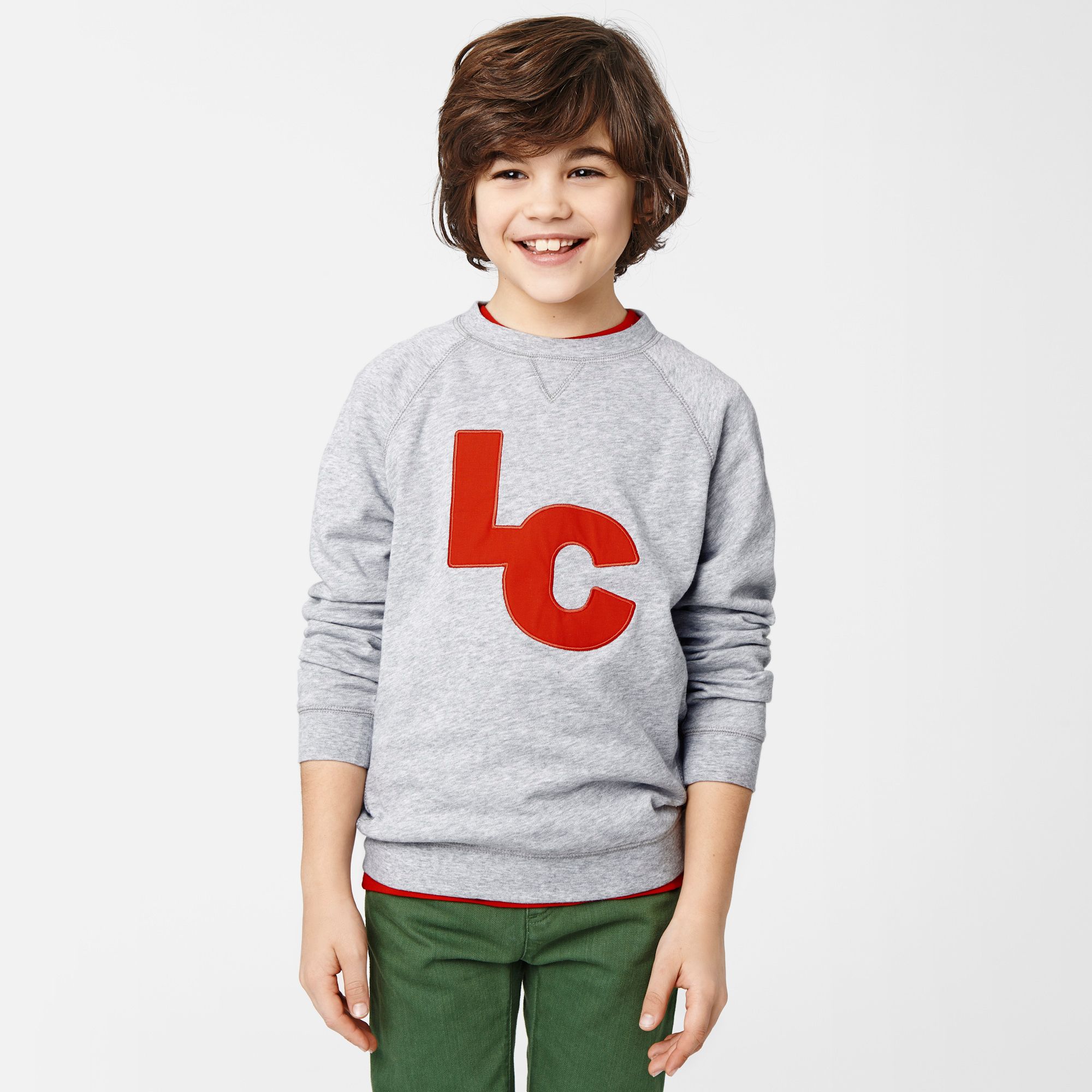 Lacoste Sweatshirt with elbow patches Boy