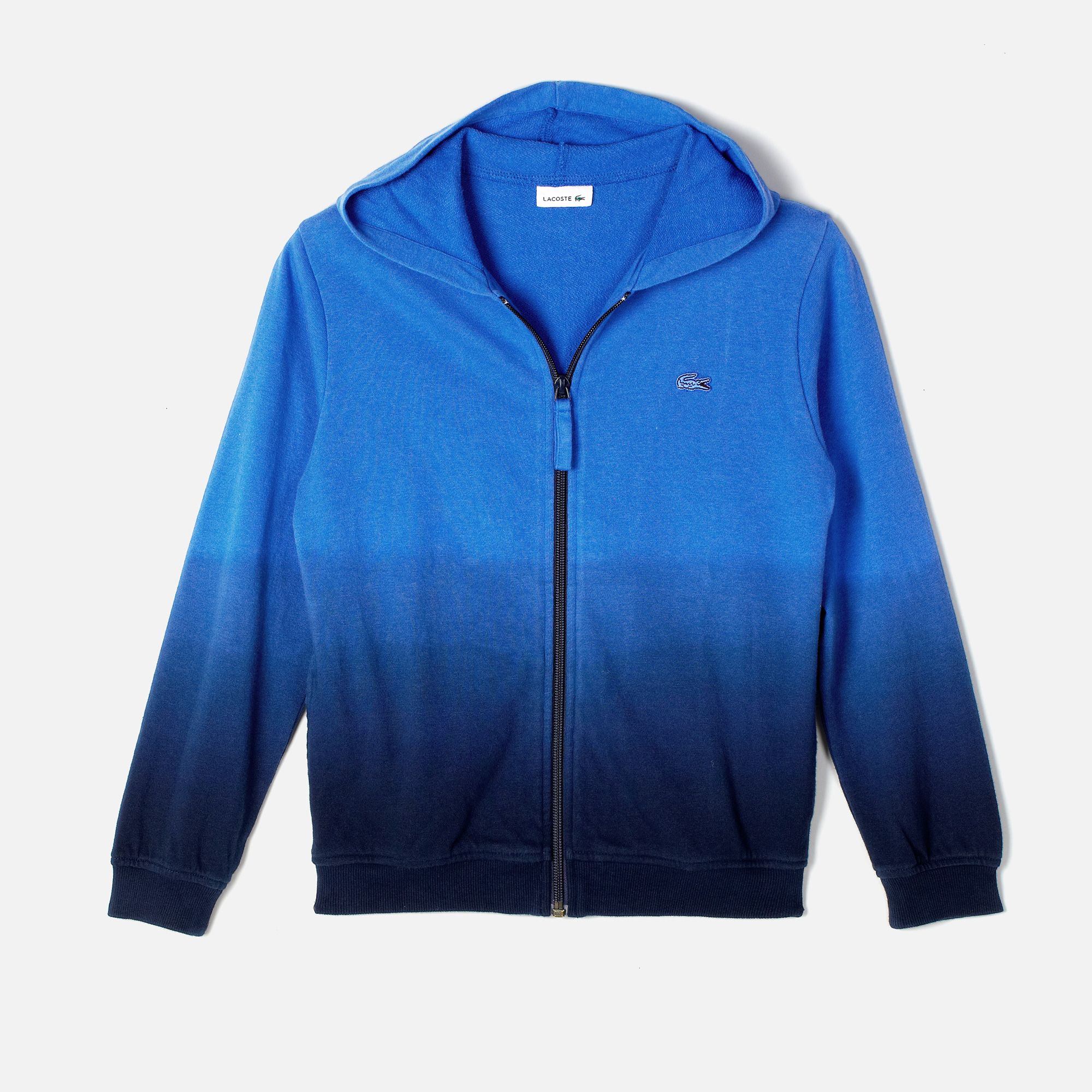 Lacoste Hooded graduated effect sweatshirt Boy