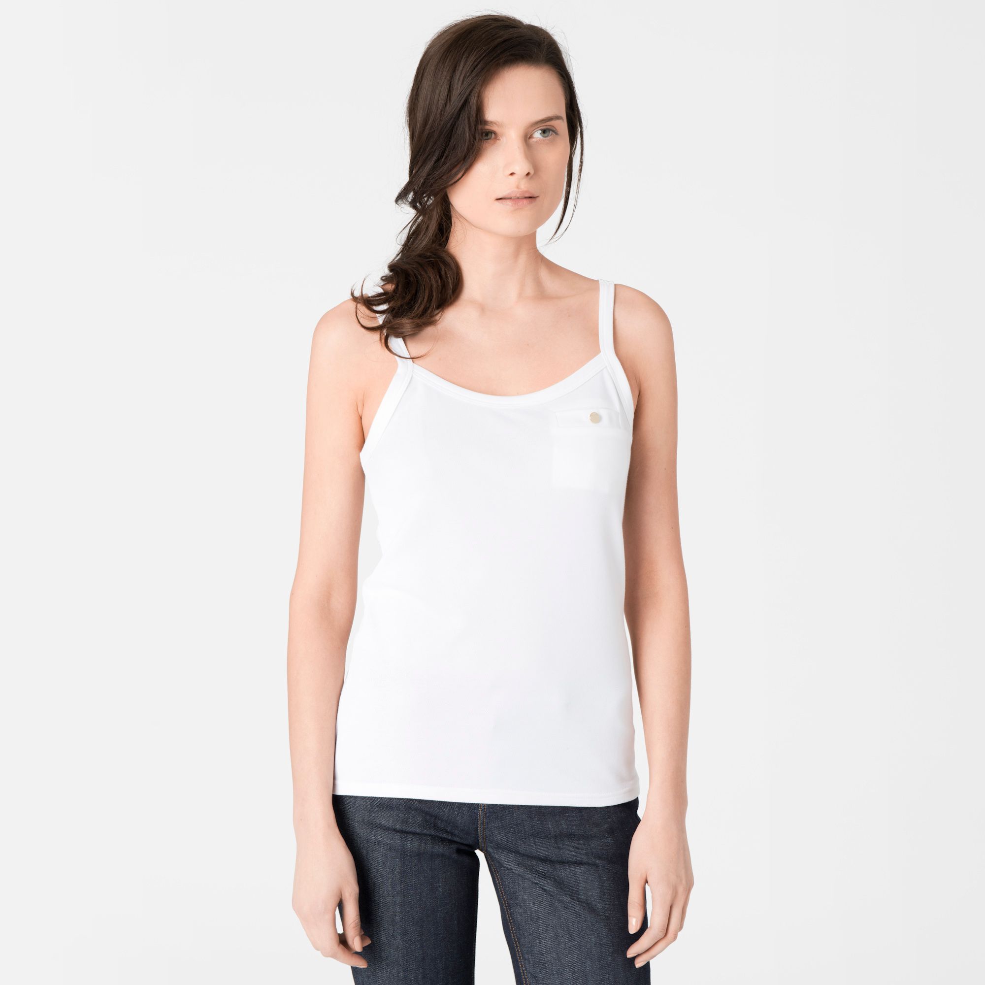 Lacoste Stretch top with pocket Women