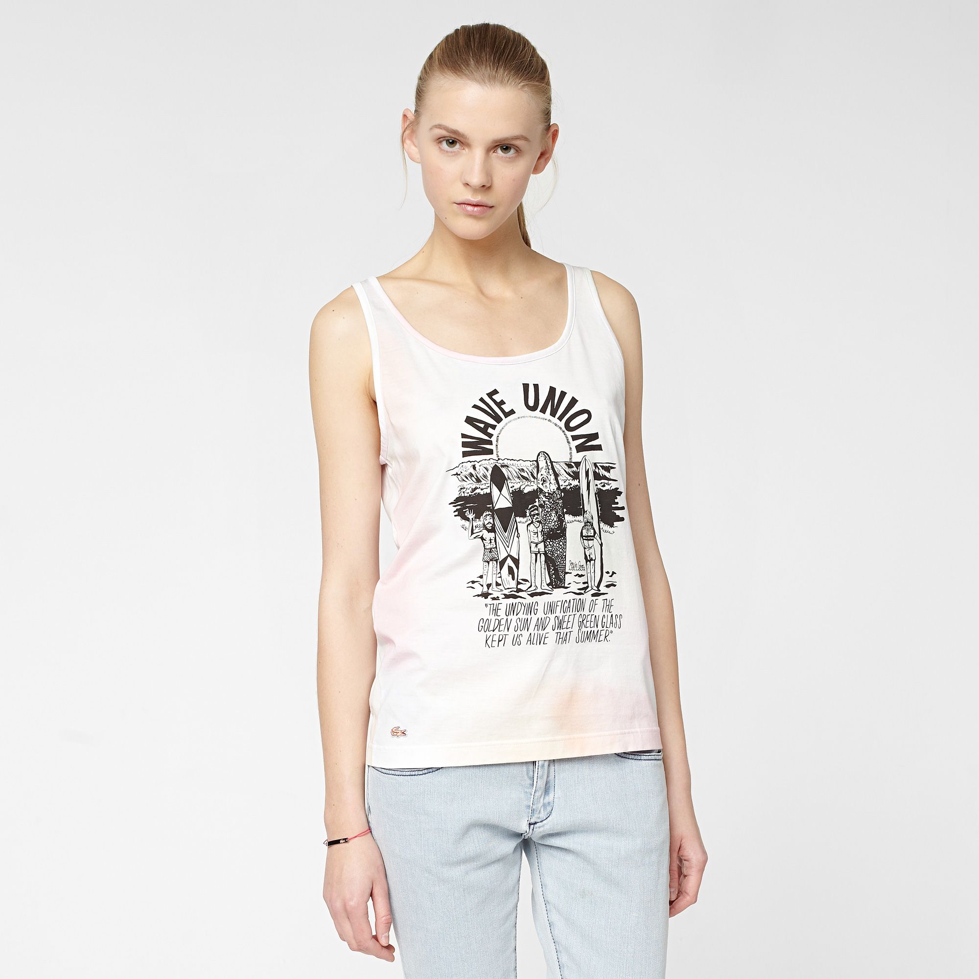  Lacoste Live printed top Women
