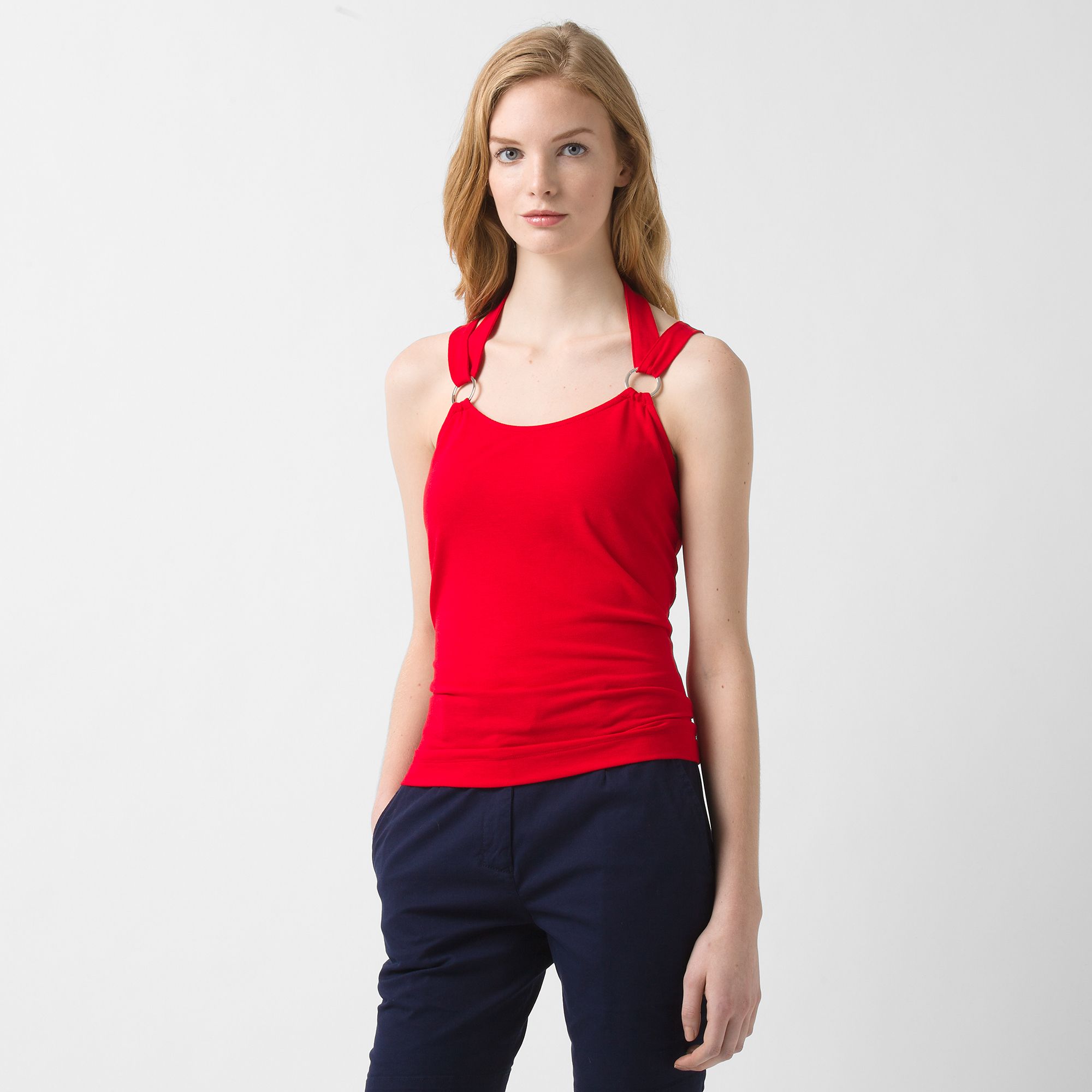 Lacoste Top with crossover straps Women