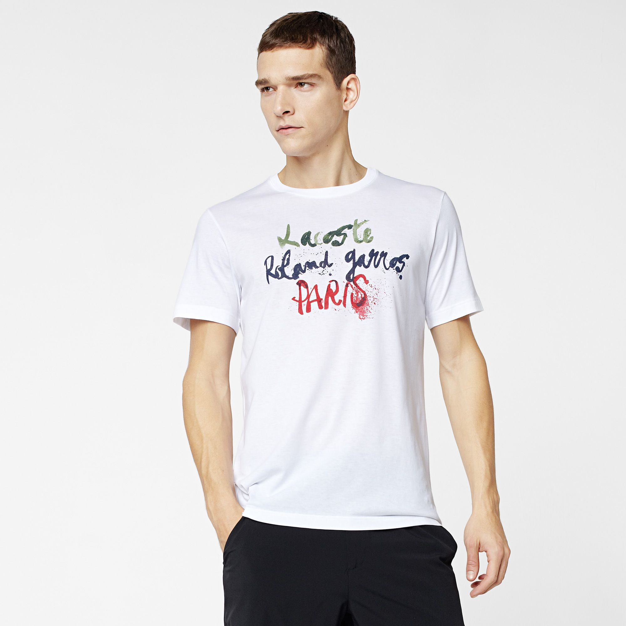 Lacoste Roland Garros printed tee-shirt Men