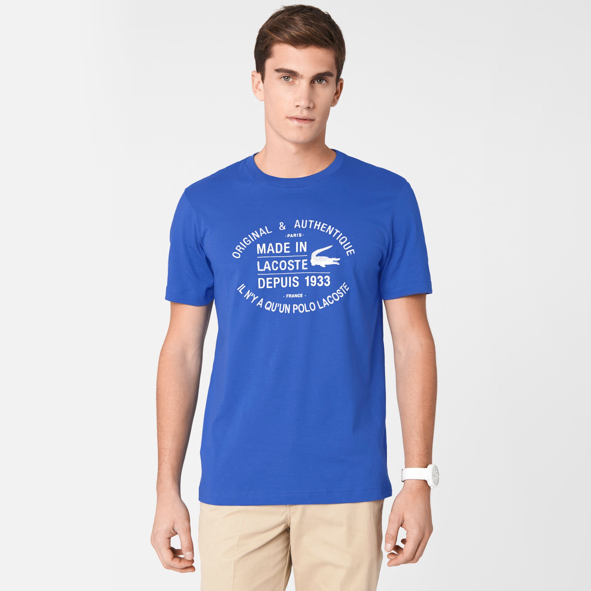 Lacoste Printed tee-shirt Men