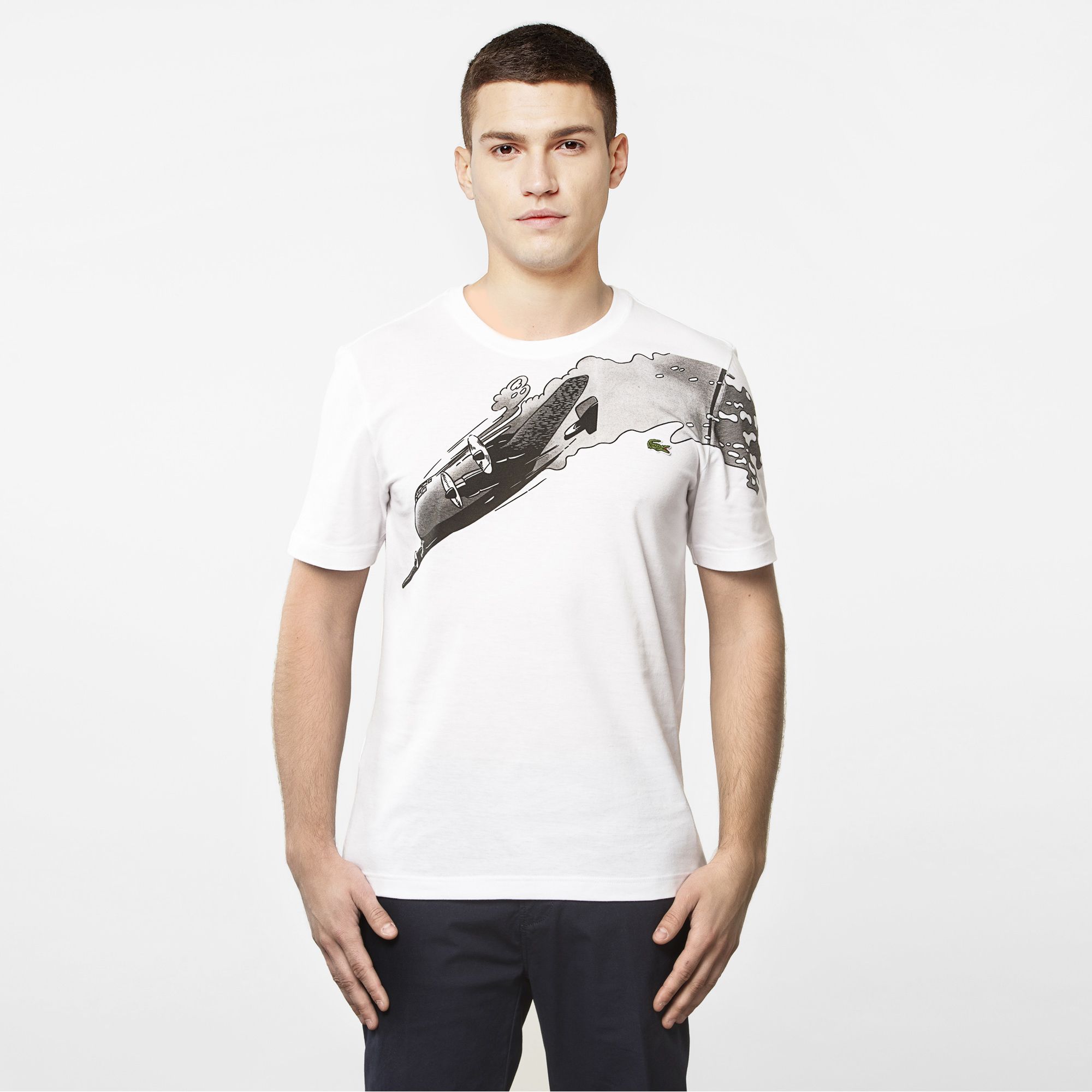  Lacoste Live Tezuka Ultra slim fit tee-shirt Men