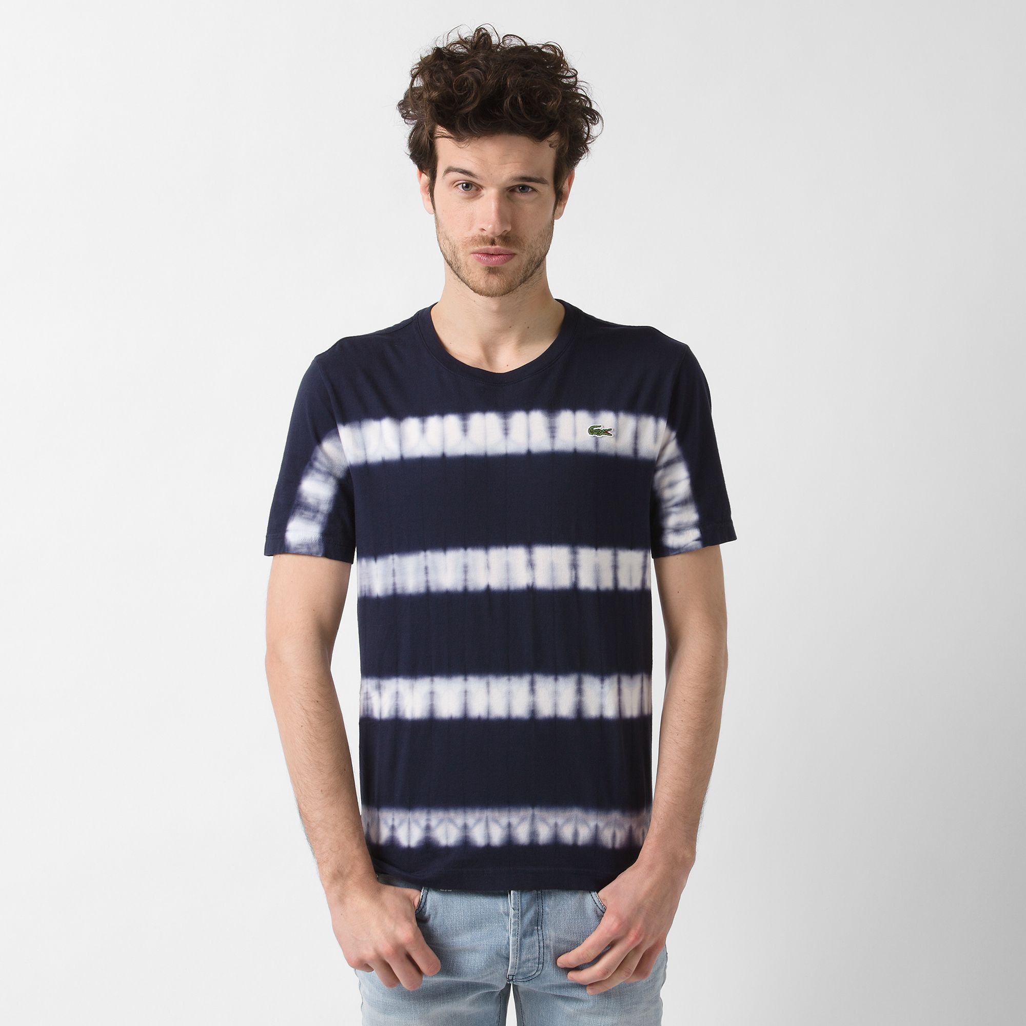  Printed Lacoste Live Ultra slim fit tee-shirt Men