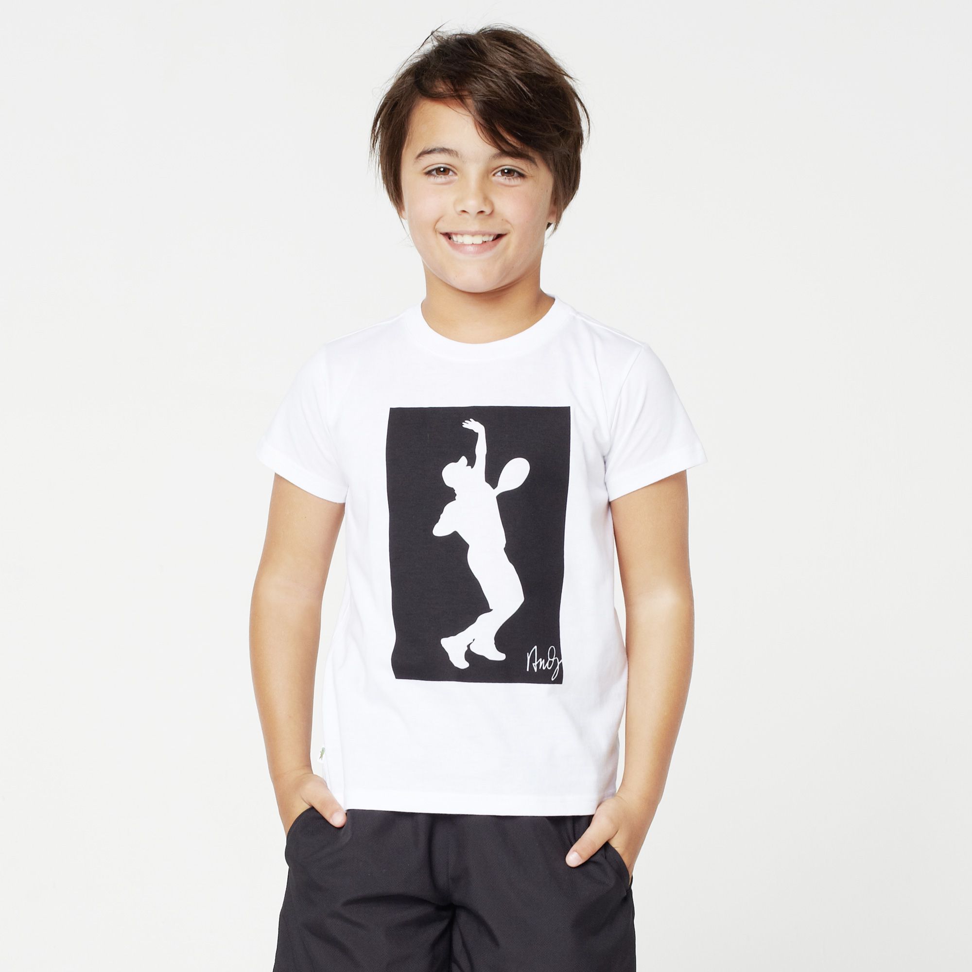Lacoste Andy Roddick printed tee-shirt Boy