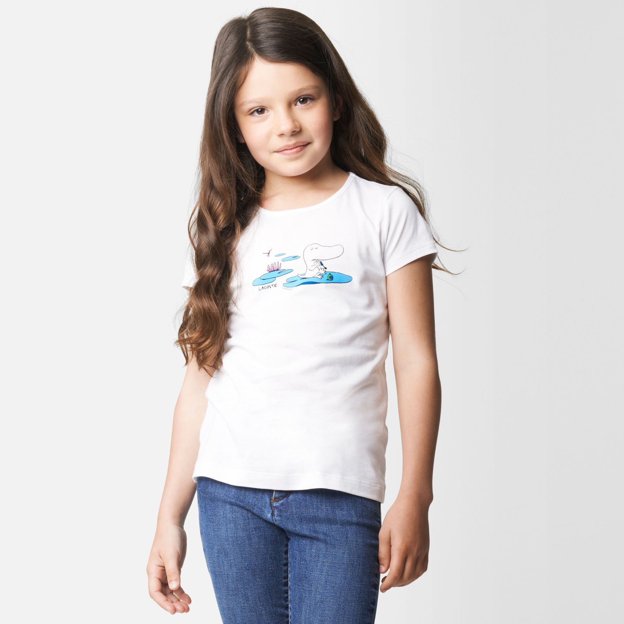 Lacoste Printed tee-shirt with gift box gender.gir