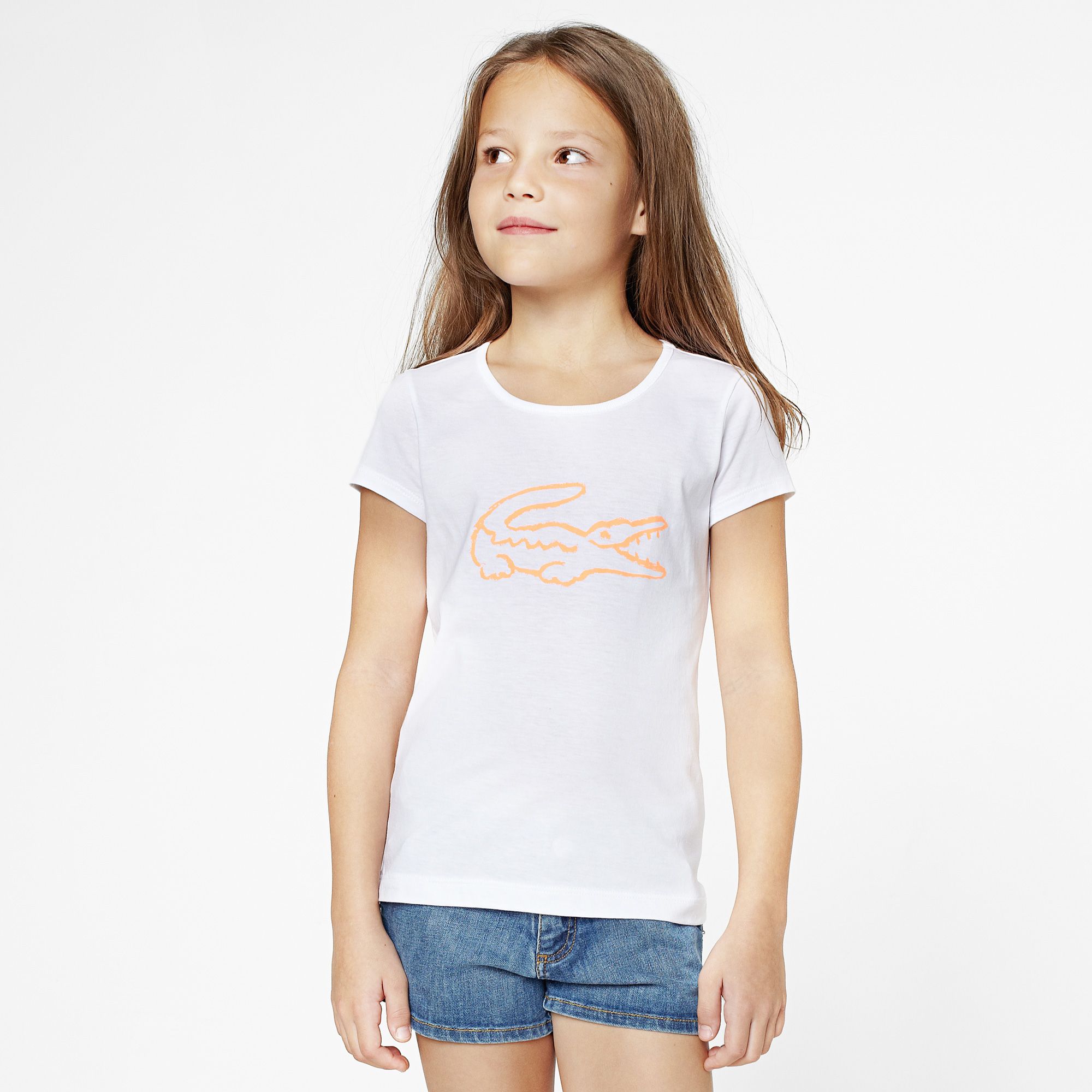Lacoste Tee-shirt with maxi crocodile gender.gir