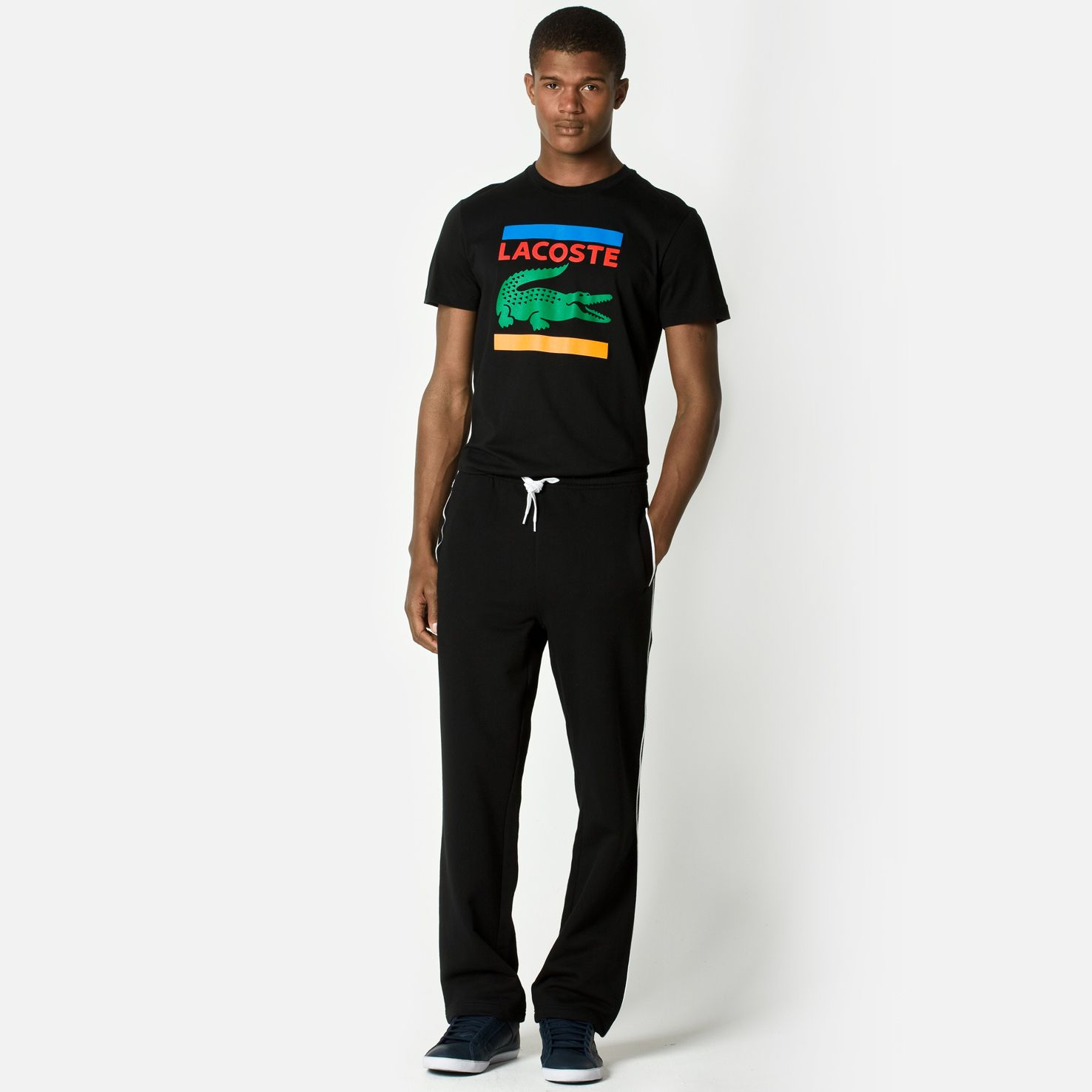 Lacoste Casual Sport plain tracksuit trousers Men