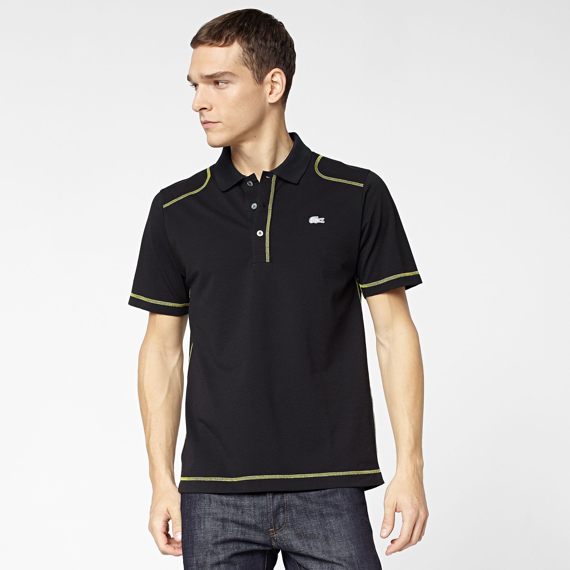  Casual Sport plain Lacoste polo Men