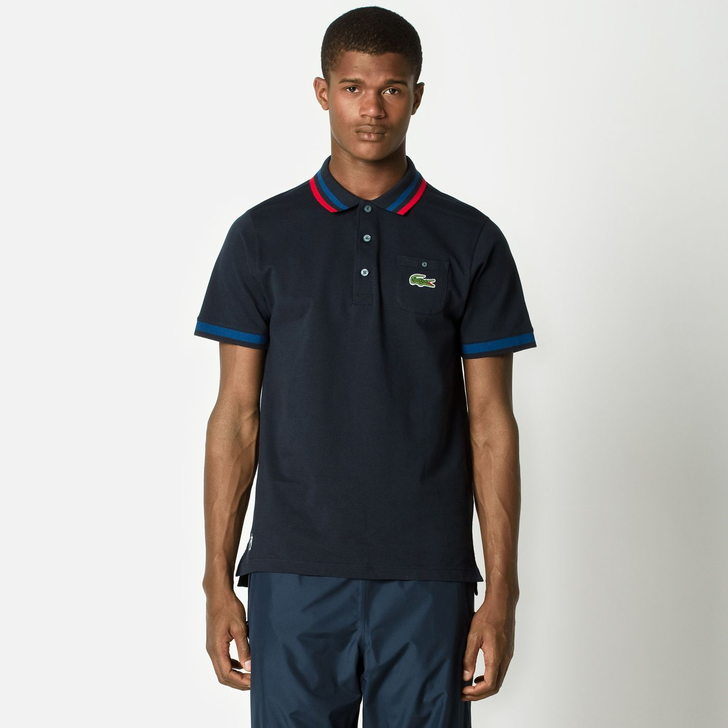  Lacoste Andy Roddick Sport polo with piping Men