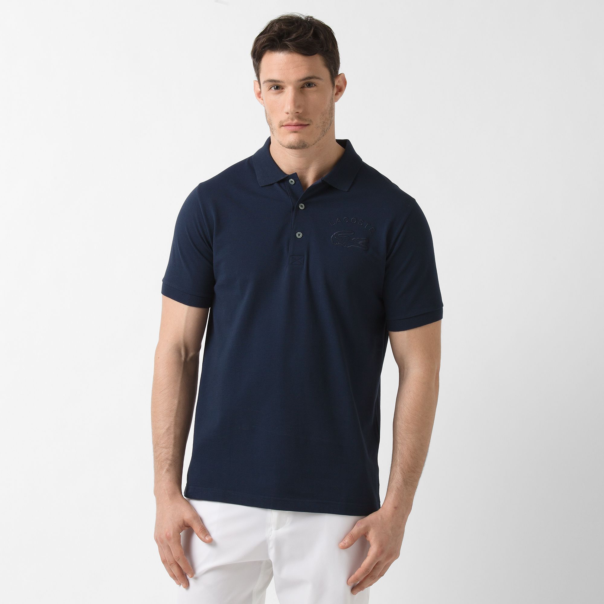  Lacoste Sport polo with large embroidered crocodile Men