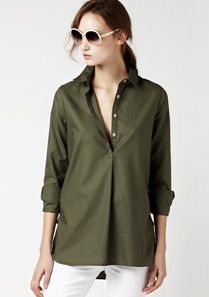 Lacoste Plain classic fit shirt Women