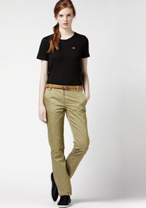 Lacoste Slim fit chinos Women
