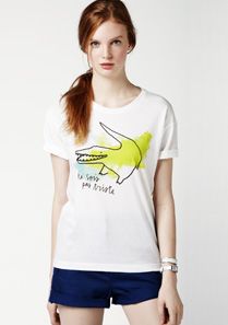 Lacoste Printed tee-shirt Women