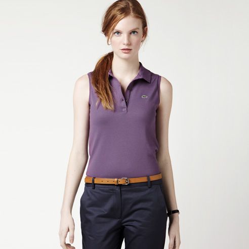 Lacoste Stretch sleeveless polo